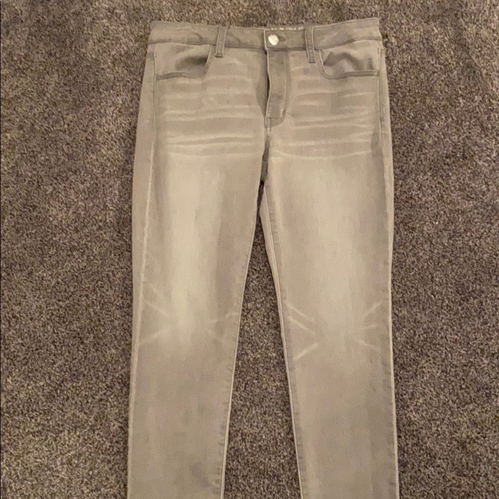 Grey jeans